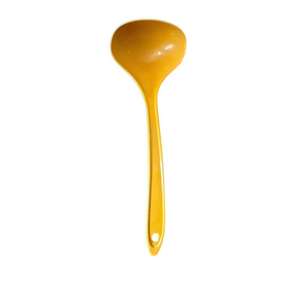Vintage Hutzler #705 Melamine Ladle Mustard Yellow Retro Mid Century Kitchen